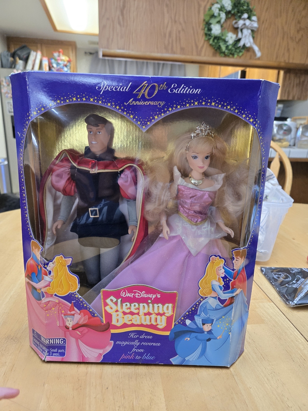 Disney Sleeping Beauty 40th Anniversary Pink Princess Doll Set